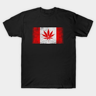 Legalize Canada by Basement Mastermind (Marijuana) T-Shirt